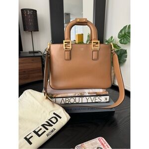 FENDI Small FF Tote Bag